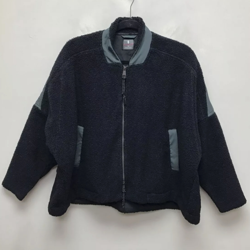 NWOT Women's size M FREE PEOPLE Movement Double Zip Sherpa Jacket